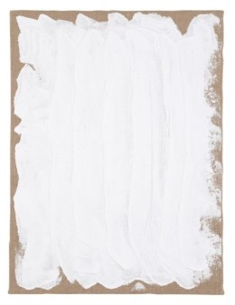 Strukturalny Obraz Ścienny 3D LIV 60x80 cm - Bezramowa Dekoracja na Płótnie Jutowym, Projekt Coco Maison