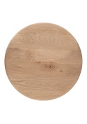 [fabrycznie nowe] Stolik Pomocniczy RAVELLO 60 cm – Henders & Hazel | Blat z Litego Dębu, Kolor Dune (Piaskowy)