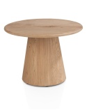 [fabrycznie nowe] Stolik Pomocniczy RAVELLO 60 cm – Henders & Hazel | Blat z Litego Dębu, Kolor Dune (Piaskowy)