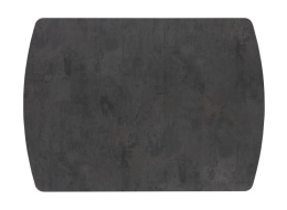 [od ręki] Rozkładany Stół Jadalniany PAVALON 170–230 cm – Blat HPL Primo Laminato Antracyt – Centralna Noga Designerska