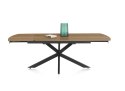 [na zamówienie] Rozkładany Stół Jadalniany PAVALON 140–190 cm – Blat HPL Primo Laminato Natural – Centralna Noga Designerska