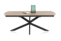 [na zamówienie] Rozkładany Stół Jadalniany PAVALON 170–230 cm – Blat HPL Primo Laminato Barnwood – Centralna Noga Designerska