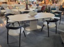 [na zamówienie] Designerska Misa Dekoracyjna BELLA Ø 51 cm – Kolor Cremefarben / Sand (Piaskowy Krem z Nakrapianą Strukturą)