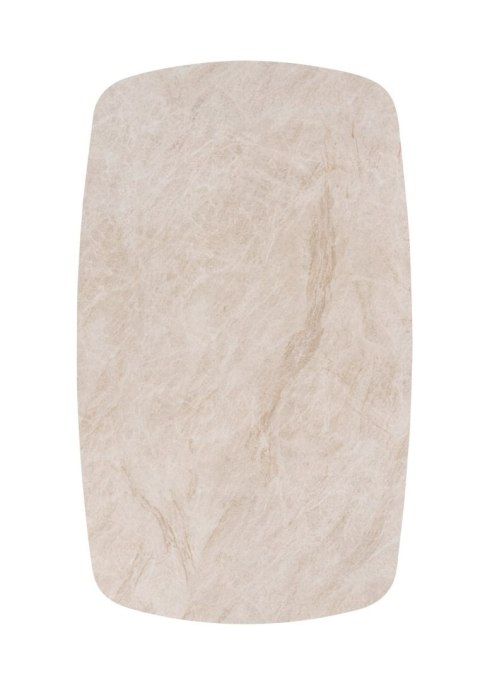 [fabrycznie nowy]Rozkładany Stół Ceramiczny LATTINA 170-250 cm - Ceramic Marble Creme (Efekt Kremowego Marmuru) - Metalowe Nogi