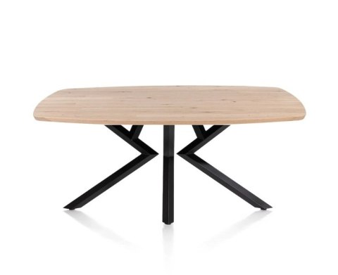 [od ręki] Stół Xooon Arvada 160 x 100 cm Oval lity dąb