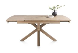 [na zamówienie] Stół rozkładany Henders & Hazel Nyon 140-190x100 cm, fornir dębowy, kolor Dune Oak/Dąb Wydmowy