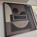 Ekskluzywny Obraz Aksamitny 3D ENCOUNTER DARK 100x100 cm - COCOmaison®