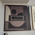 Ekskluzywny Obraz Aksamitny 3D ENCOUNTER DARK 100x100 cm - COCOmaison®