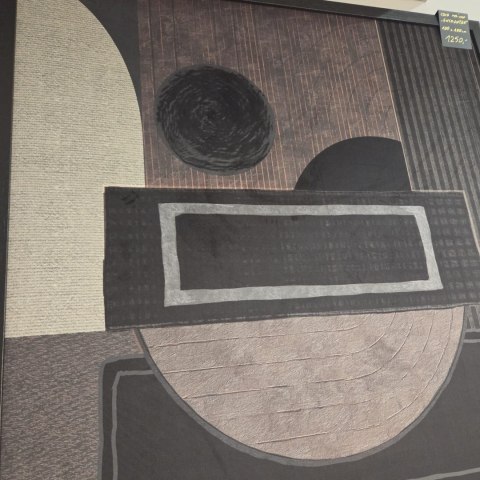 Ekskluzywny Obraz Aksamitny 3D ENCOUNTER DARK 100x100 cm - COCOmaison®