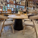 [R, od ręki] Stół Xooon Arawood 240 x 120 cm natural noga Hexagon
