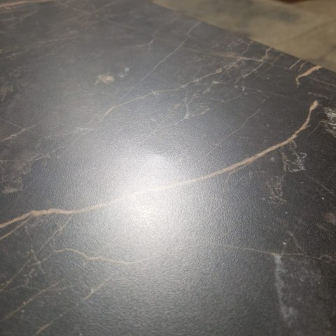 [M, od ręki defekt #1] ONYX Stół Henders& Hazel Palace ciemny marmur 190+ 60 x 110 cm pająk