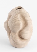 Waza Organiczna RINUS 41 cm – 3D Relief z Polyresinu – COCOmaison®