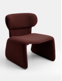 Fotel Wypoczynkowy LIVA – Tkanina Bordeaux – COCOmaison®