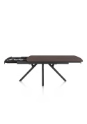 [na zamówienie] Stół Rozkładany z Forniru Dębowego NOVELLO 170–230x100 cm (Blat Clay) – XOOON / Habufa