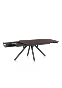 [na zamówienie] Stół Rozkładany z Forniru Dębowego NOVELLO 170–230x100 cm (Blat Clay) – XOOON / Habufa