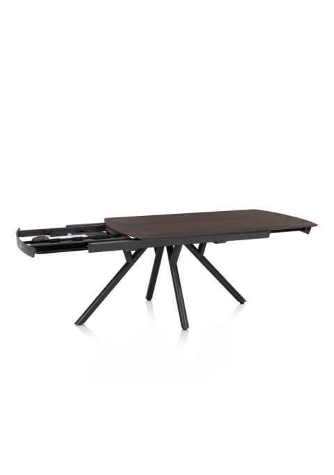 [na zamówienie] Stół Rozkładany z Forniru Dębowego NOVELLO 170–230x100 cm (Blat Clay) – XOOON / Habufa