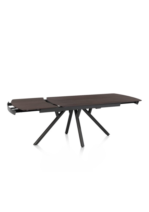 [na zamówienie] Stół Rozkładany z Forniru Dębowego NOVELLO 170–230x100 cm (Blat Clay) – XOOON / Habufa