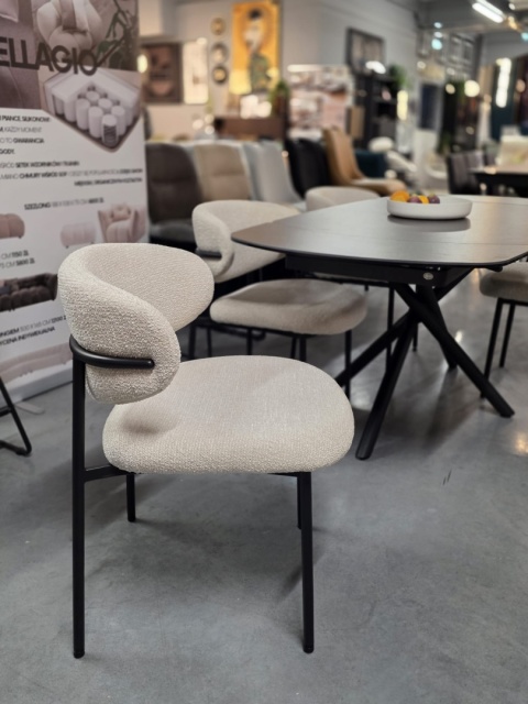 [na zamówienie] Krzesło JONA Crème – COCO maison – Elegancja i Ponadczasowy Komfort | Kremowe