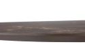Stół barowy / hokerowy okrągły HENDERS & HAZEL CALETTA 120 cm – Primo Laminato (HPL) Marble Brown, kremowa metalowa noga