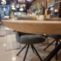 (R, od ręki) Stół Xooon Arvada 220 x 110 cm Oval lity dąb