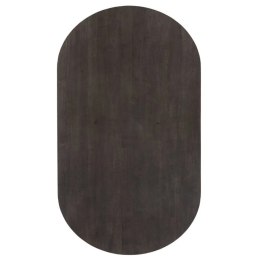[na zamówienie] Dębowy stół do jadalni HENDERS & HAZEL RAVELLO (120 × 210 cm) - blat z litego drewna, kolor Basalt, Platinum Lak