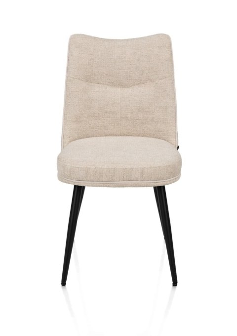 [na zamówienie] Krzesło do jadalni HESTER - mikrofibra, kolor beżowy / kremowy (Beige / Creme)